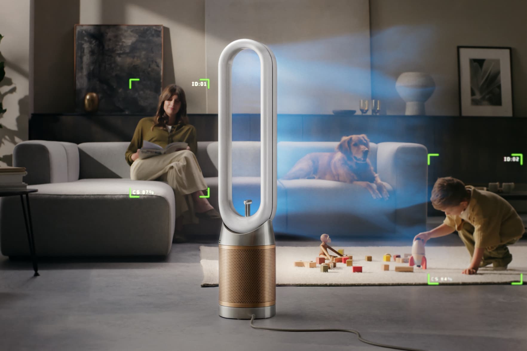 Dyson’ın Yeni Hava Temizleyicisi, Kamera ve Yapay Zeka ile Temiz Havayı Size Doğru Yönlendiriyor