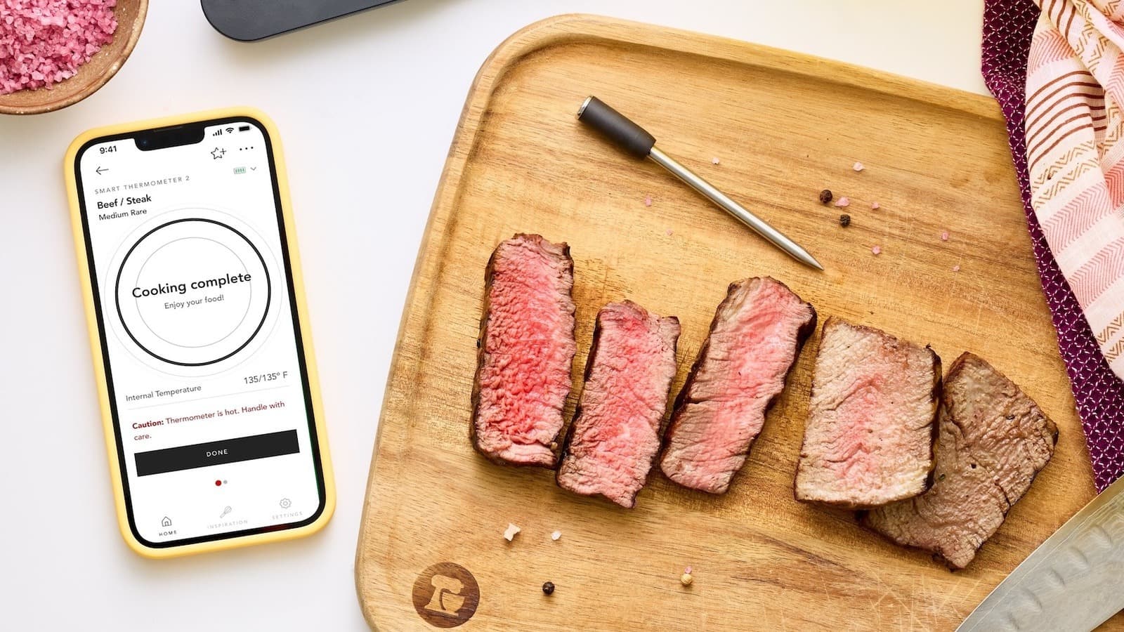 KitchenAid launches its first smart thermometer with dual probe option
