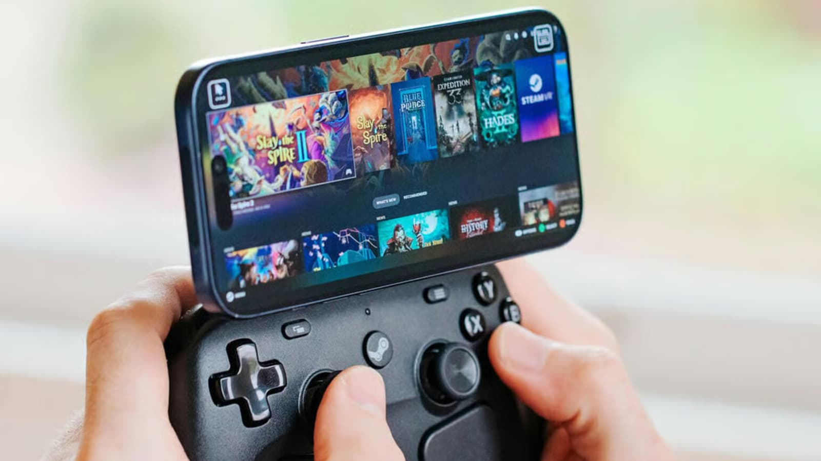 3D-Printed Mount Lets You Attach a Smartphone to a Steam Controller