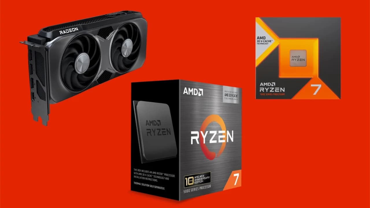 AMD Unveils Ryzen 7 5800X3D, 7700X3D and RX 9070 GRE at Computex 2026