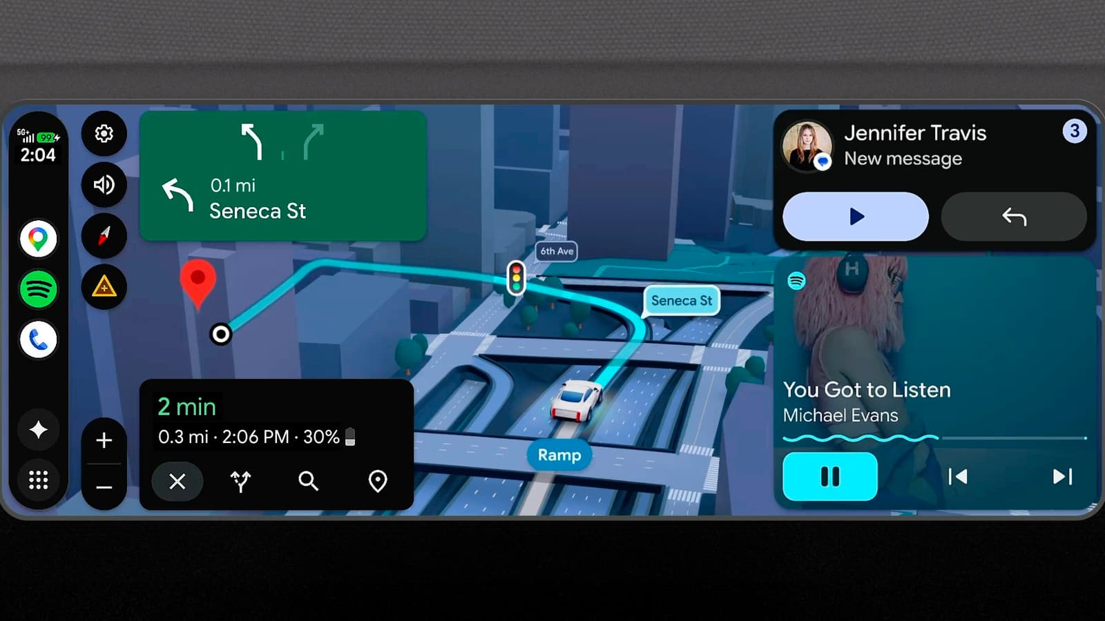 Android Auto Overhaul Brings Widgets and 3D Maps in 2026 Update