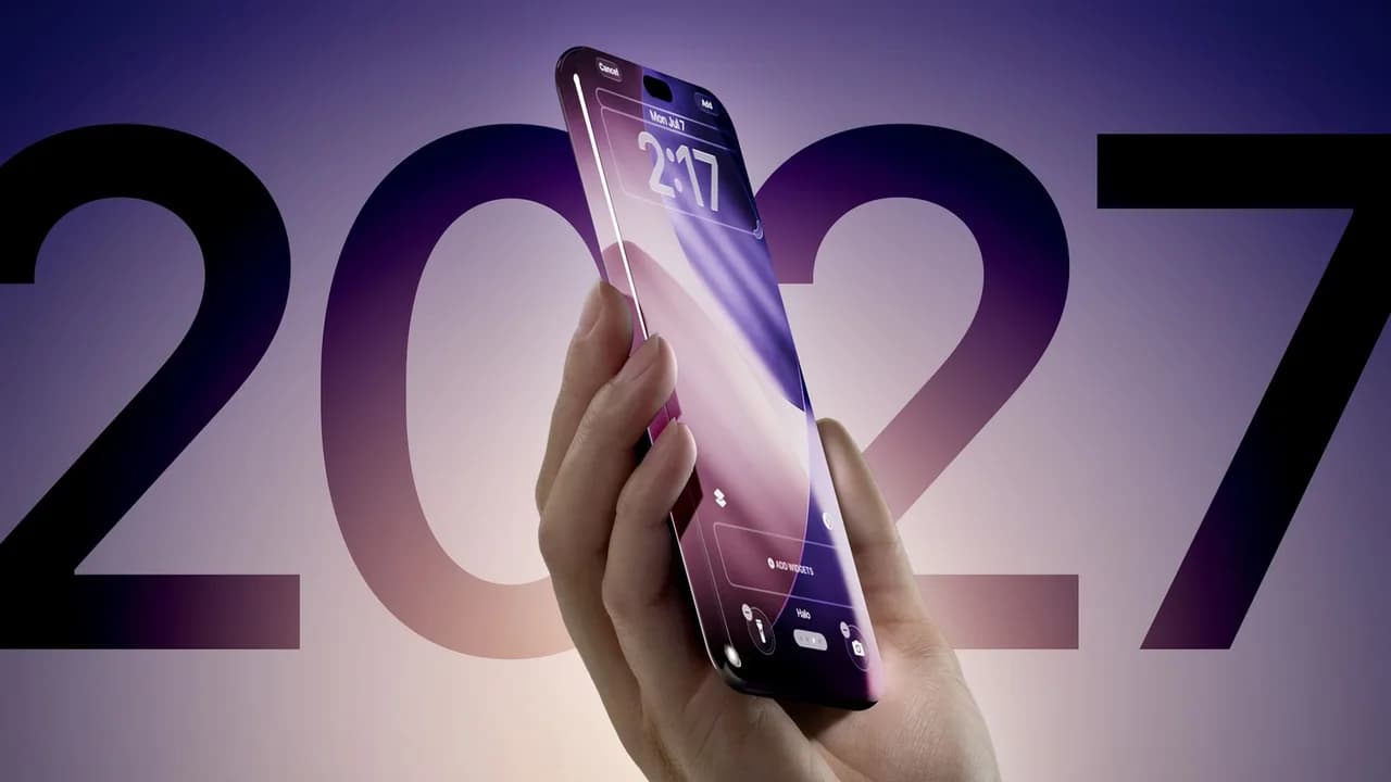 Apple iPhone 19 Pro'da Dört Kenarı Kavisli Ekran ve Panel Altı Face ID Kullanacak