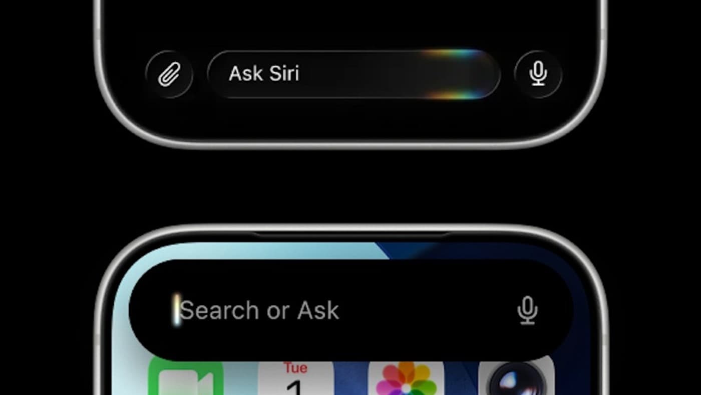 Bloomberg, iOS 27 ile gelecek yeniden tasarlanmış Siri arayüzünü görüntüledi