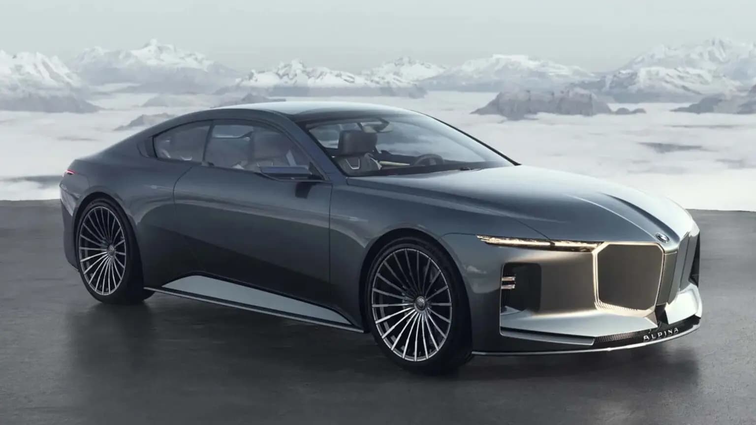 BMW Alpina Geleceğin Canavarını Sahneye Çıkardı: Vision Alpina Konsepti Tanıtıldı