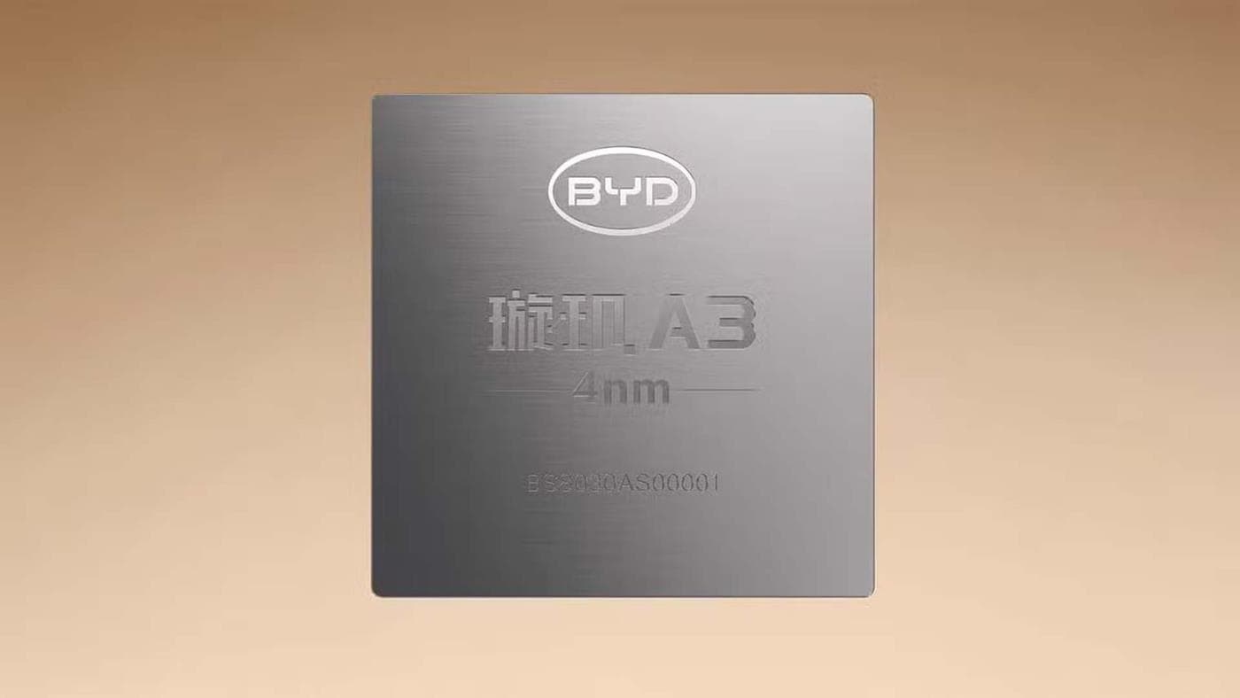 BYD Unveils China's First In-House 4nm Autonomous Driving Chip Xuanji A3