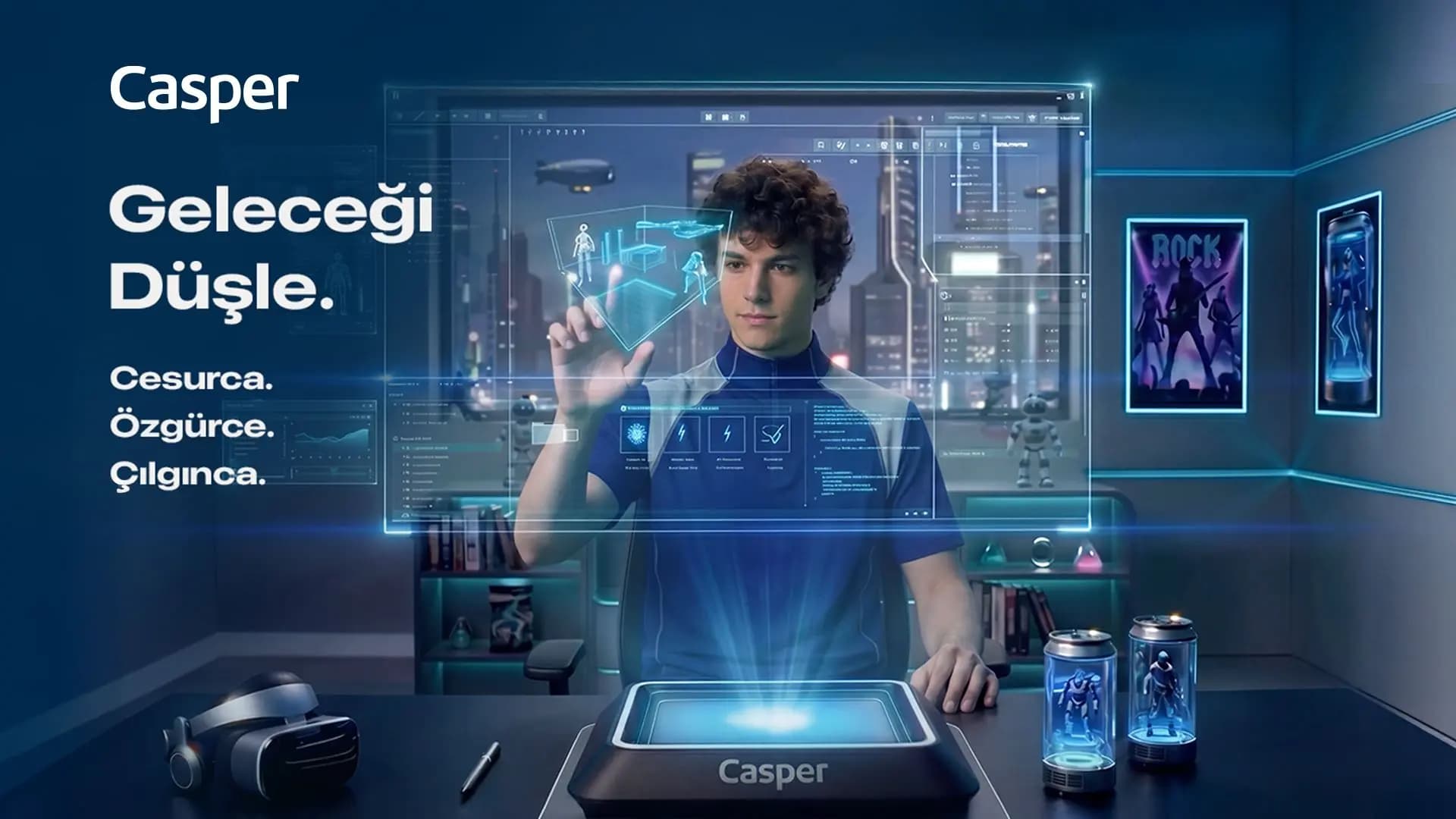 Casper 35. Yılında Geleceği Ekrana Taşıdı: Yapay Zeka ile Hazırlanan Film