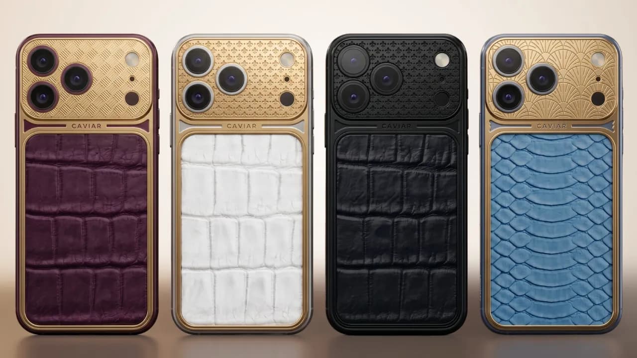 Caviar, Henüz Duyurulmamış iPhone 18 Pro'yu Temel Alan Royal Colors Koleksiyonunu Ön Siparişe Açtı