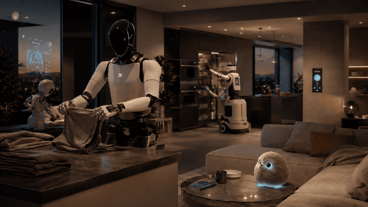 Ev robotları pazarı 2035'te 85 milyar dolara ulaşacak: İnsansı robotlardan yapay zeka dostlarına son durum