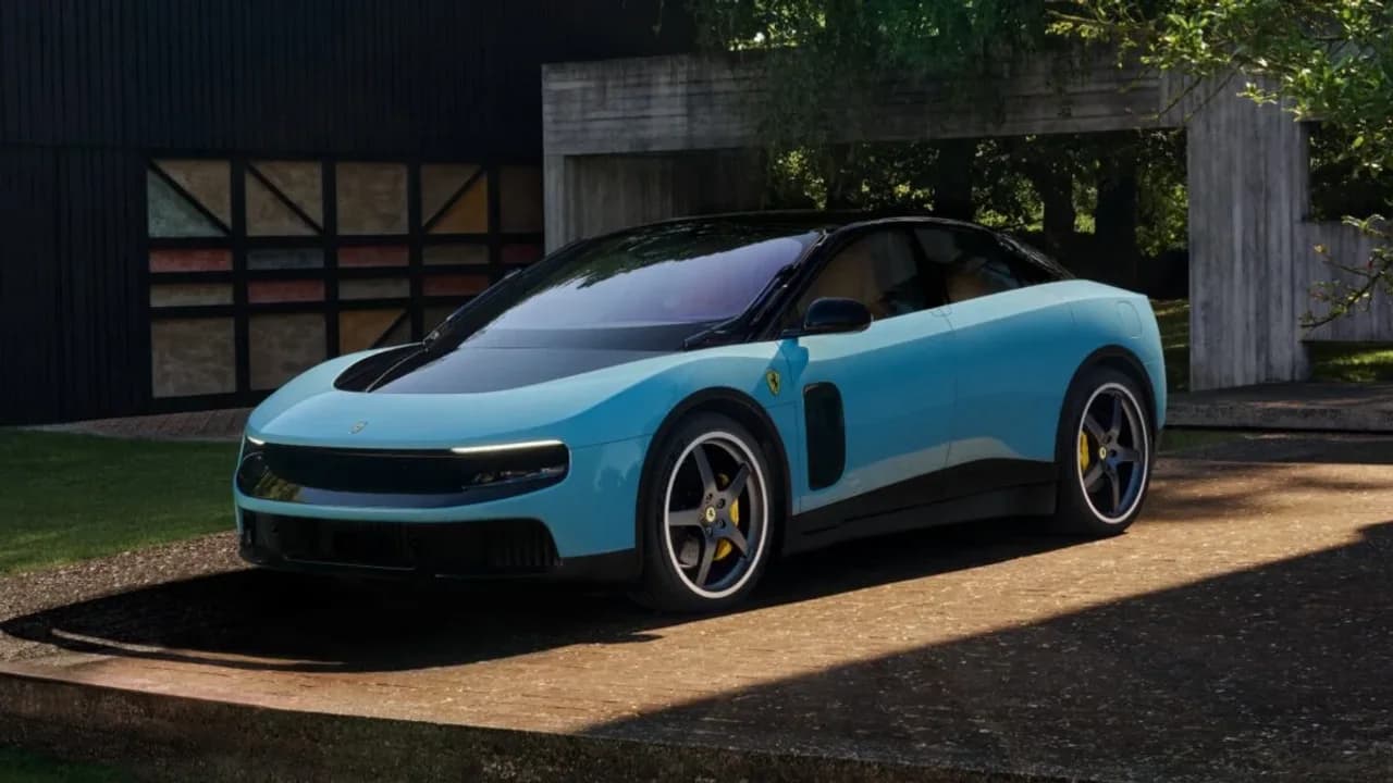 Ferrari Luce Electric SUV Debuts with Four Samsung OLED Displays