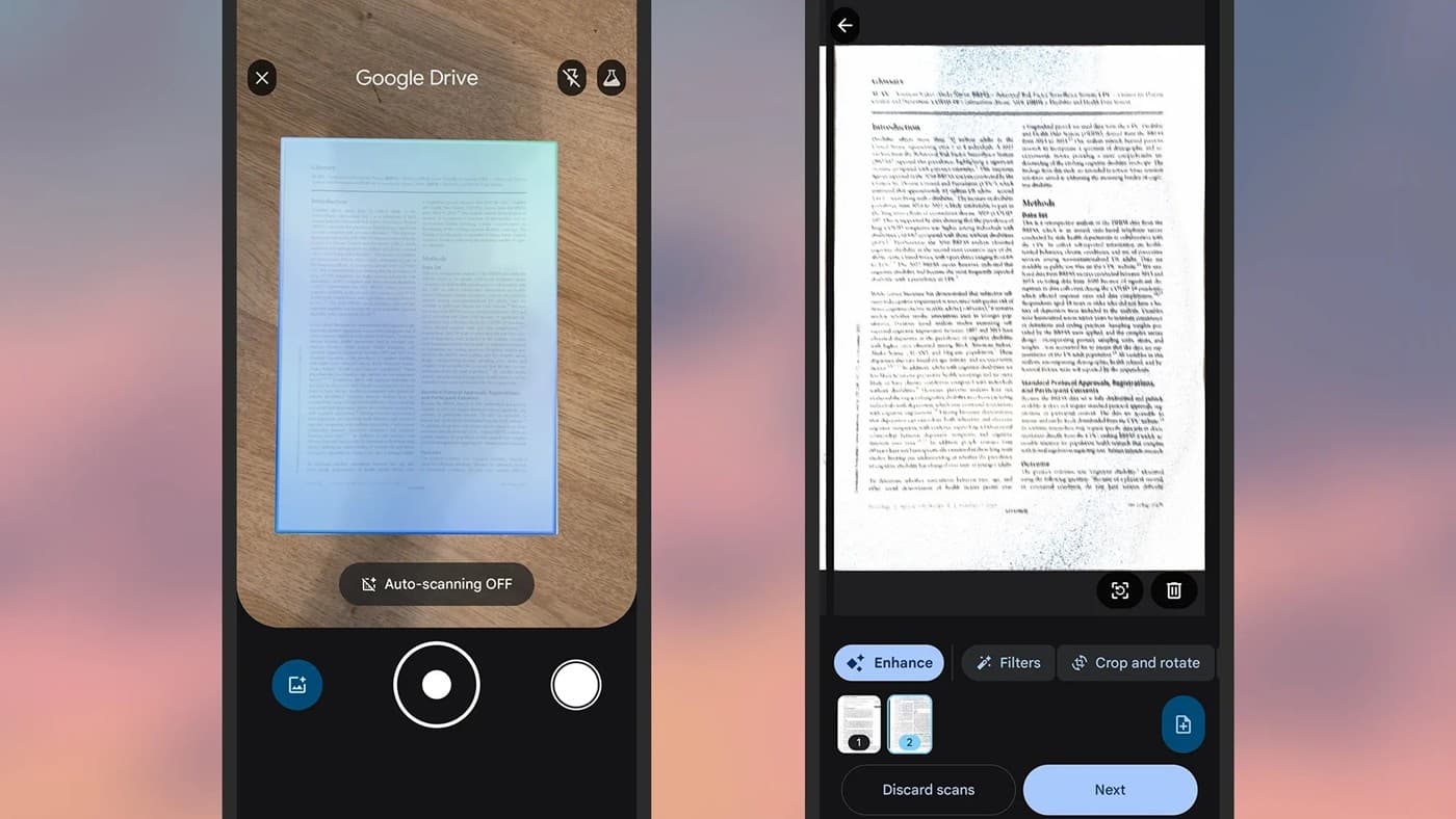 Google Drive Document Scanner Gets Major Update: Faster and Smarter