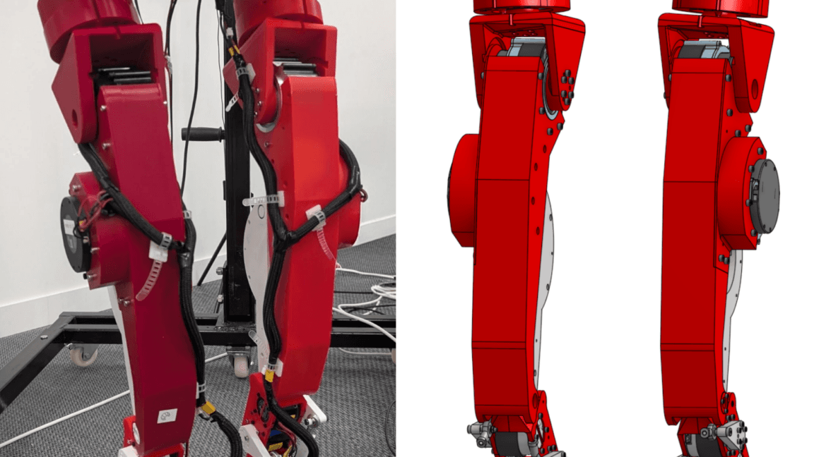 Hugging Face'ten 2.500 Dolarlık 3D Baskılı İnsansı Robot Bacakları