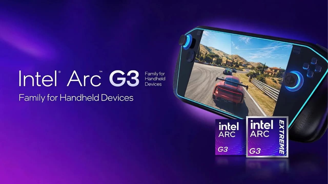 Intel, Computex 2026'da El Konsolları İçin Arc G3 ve Arc G3 Extreme İşlemcileri Tanıttı