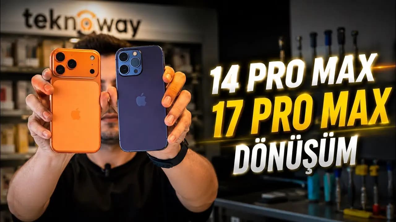 iPhone 14 Pro Max, iPhone 17 Pro Max Görünümüne Kavuştu: Dönüşüm Süreci