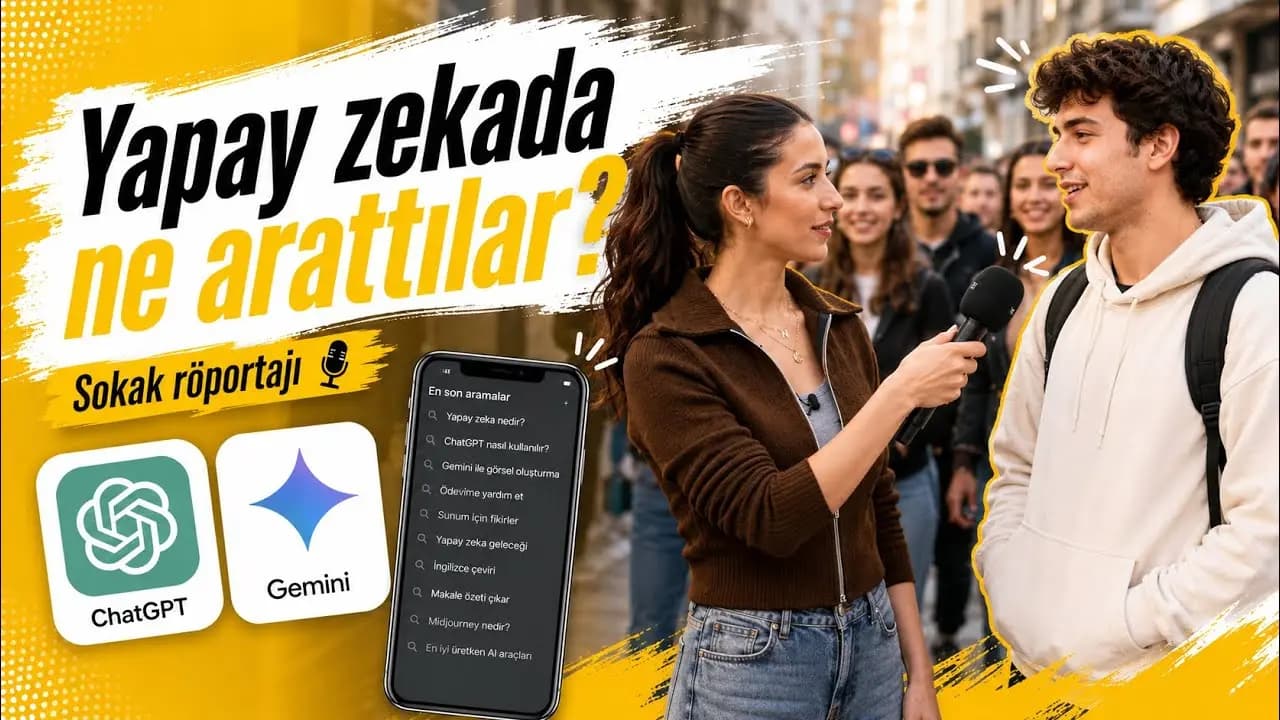 İstanbul Sokaklarında Halkın Yapay Zeka ile İmtihanı: ShiftDelete.Net Röportajı