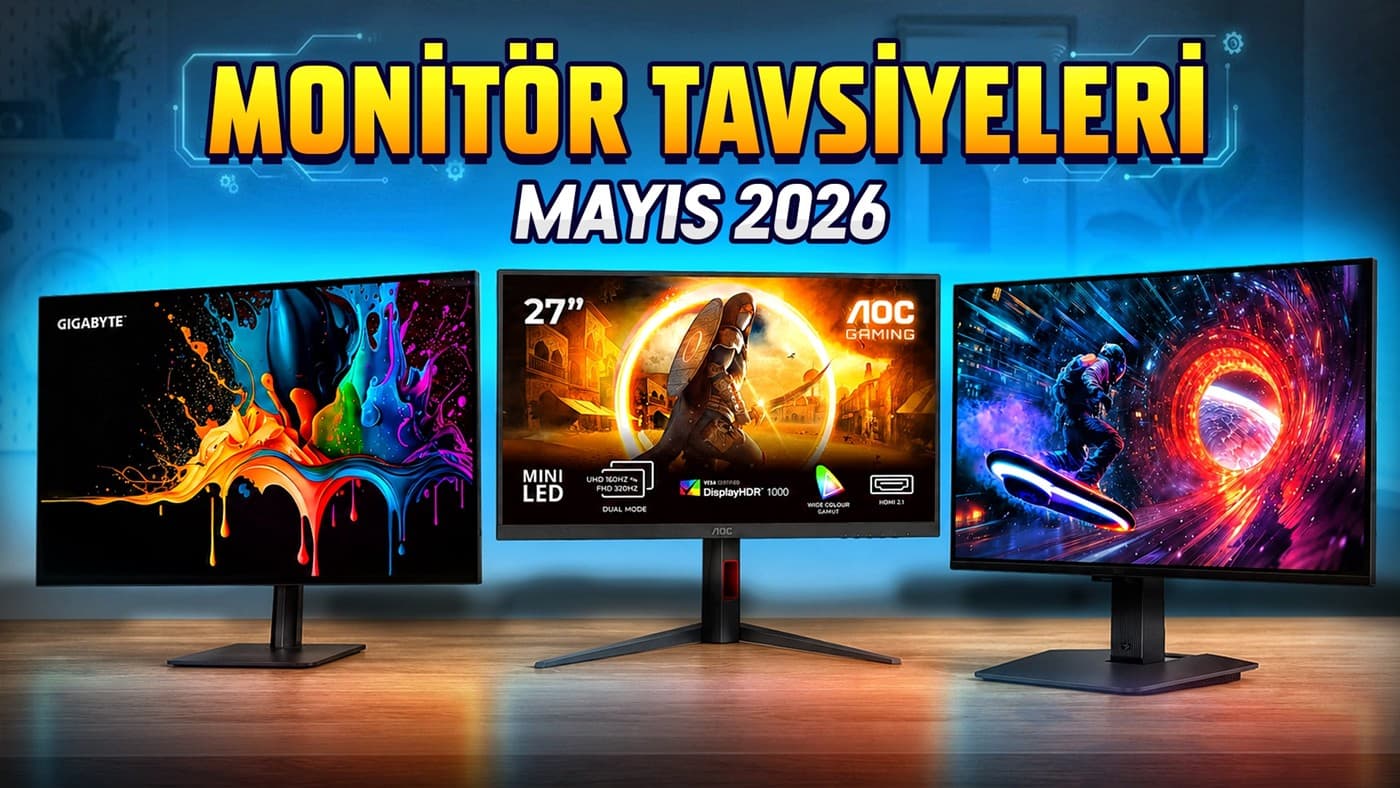 Mayıs 2026 Monitör Tavsiyeleri: Her Bütçeye ve İhtiyaca Uygun Modeller