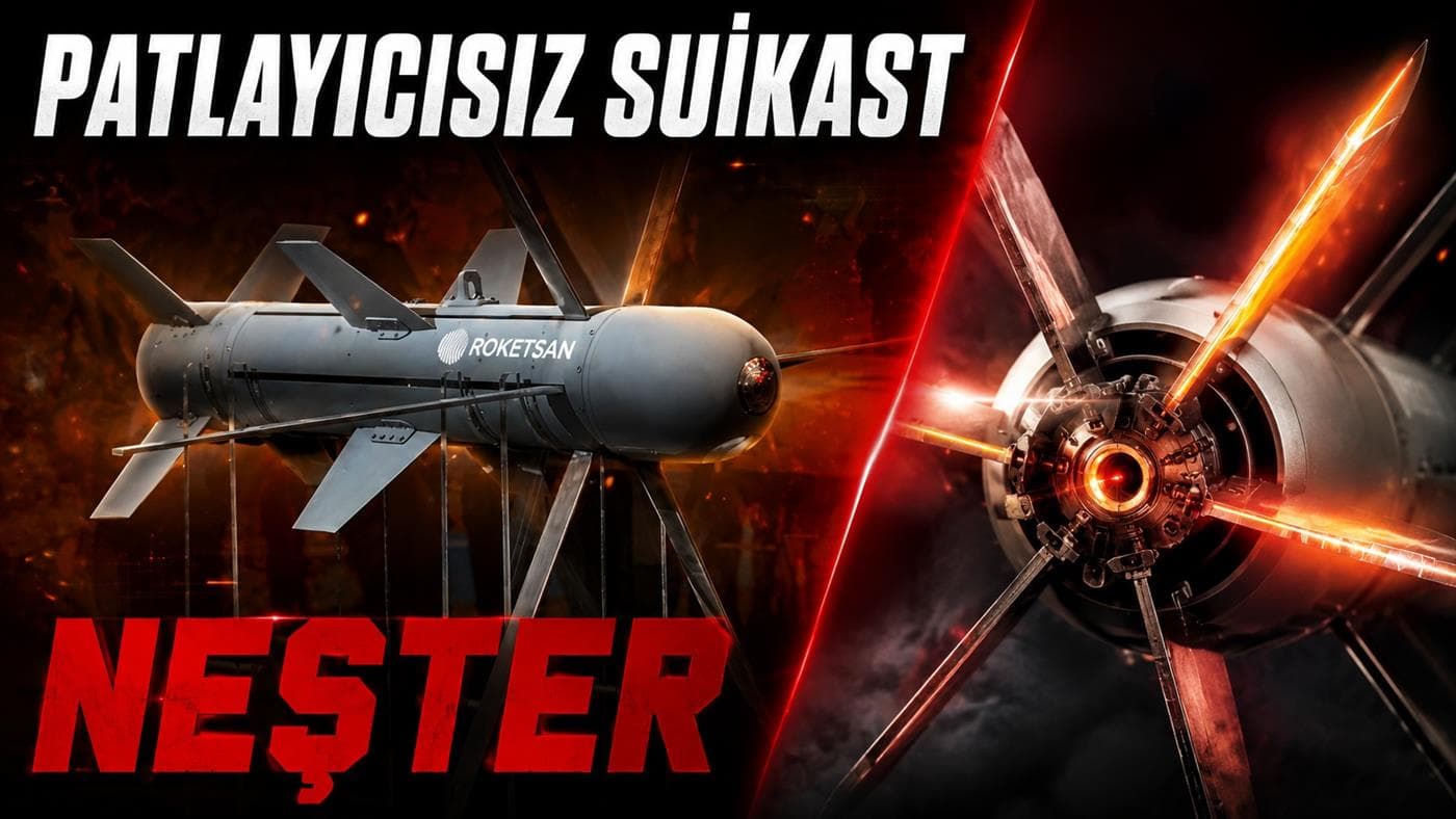 Roketsan'ın yeni nesil akıllı mühimmatları: NEŞTER, CİDA ve CİRİT