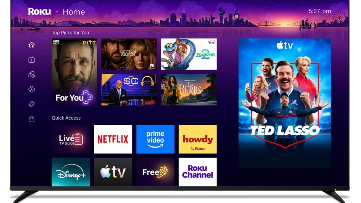 Roku OS Home Screen Gets Permanent Large Ad Space in Major Redesign