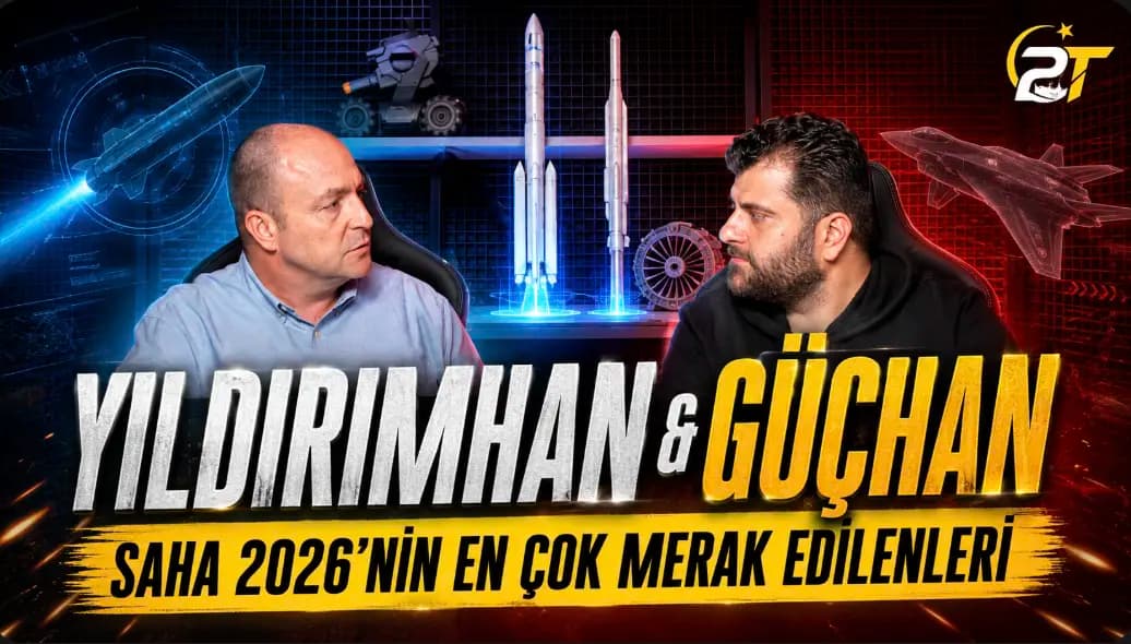 SAHA Expo 2026'da YILDIRIMHAN Balistik Füzesi ve GÜÇHAN Turbofan Jet Motoru Tanıtıldı