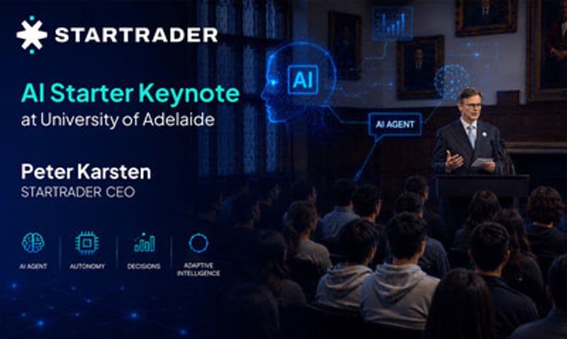 STARTRADER CEO Peter Karsten Delivers AI Keynote at University of Adelaide