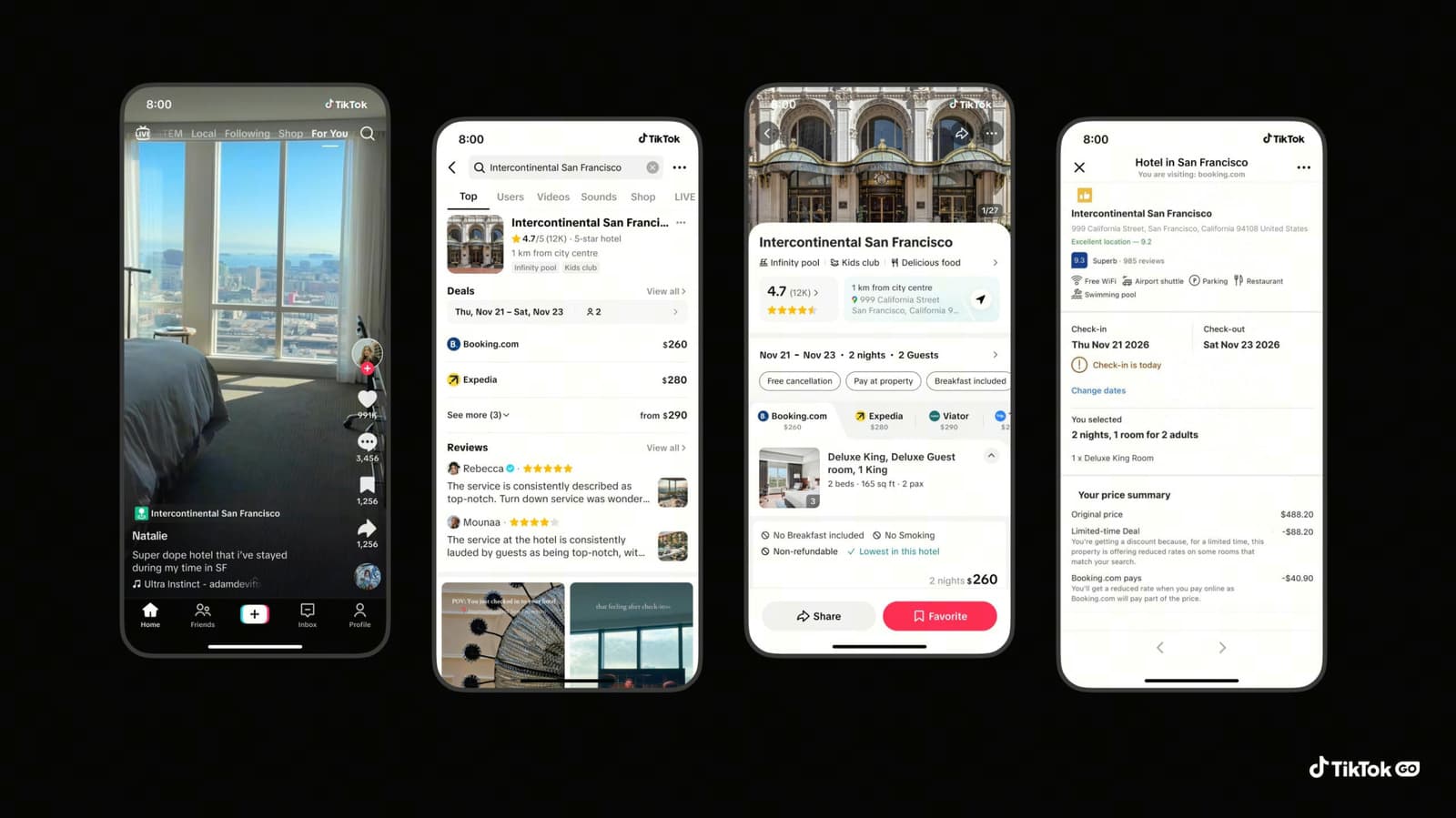 TikTok Launches In-App Travel Booking Services for Users