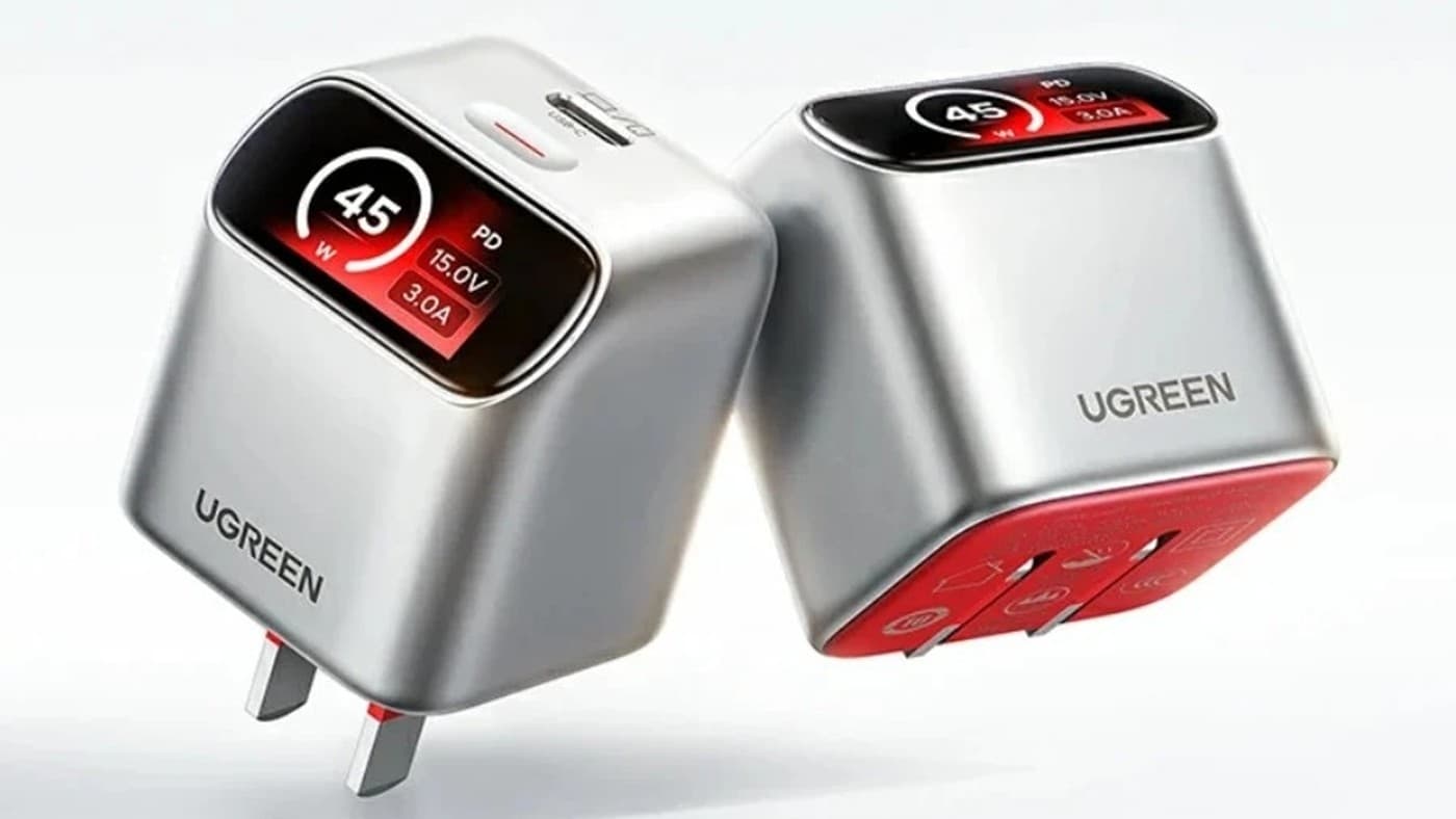 Ugreen, ekranlı ve kompakt boyutlu yeni 45W şarj adaptörünü tanıttı