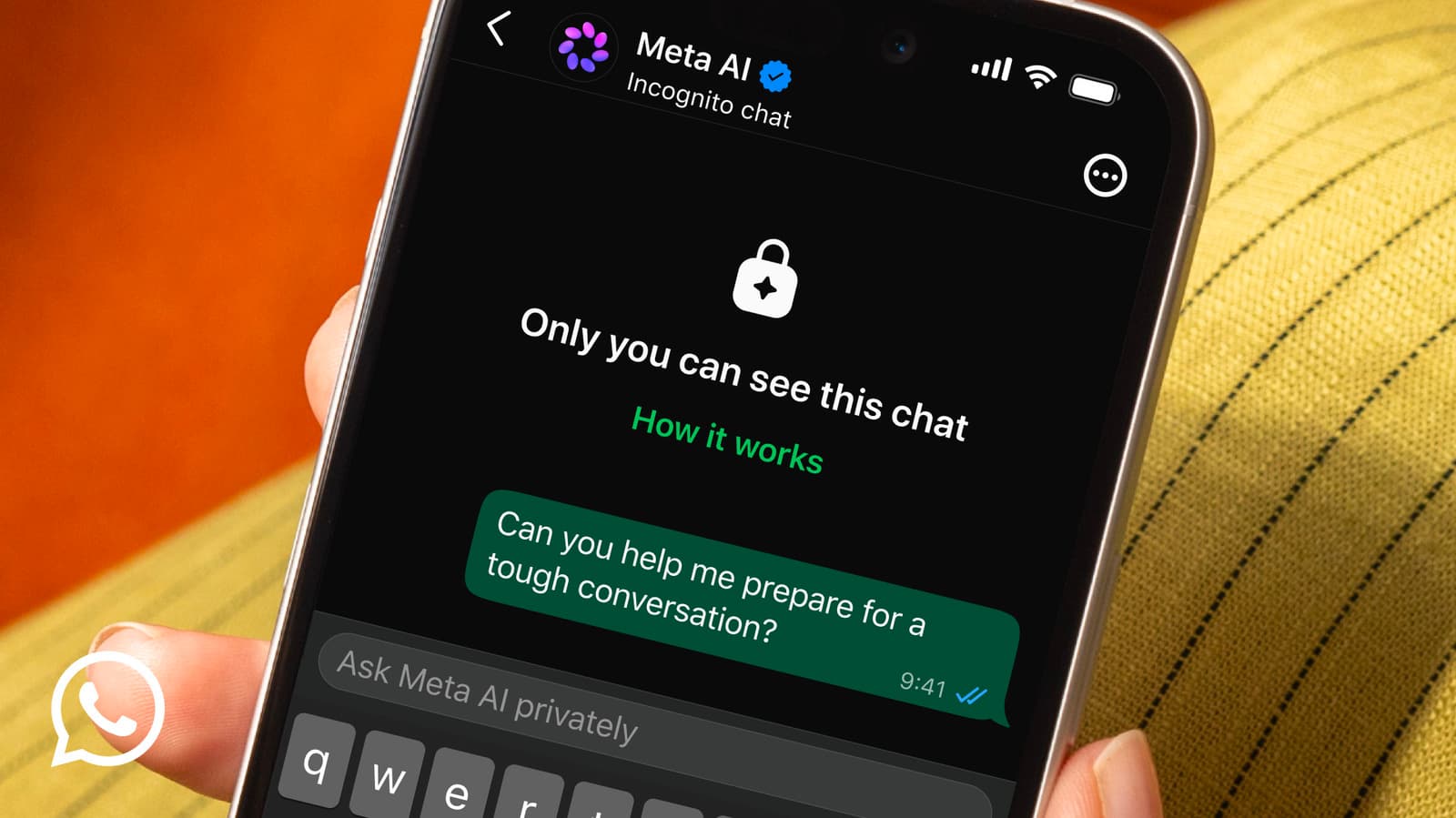 WhatsApp to Launch Incognito Chat for Private Meta AI Conversations