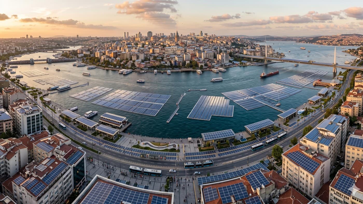 Yapay Zeka ile İstanbul'un Tüm Elektrik İhtiyacını Güneşten Karşılama Projesi