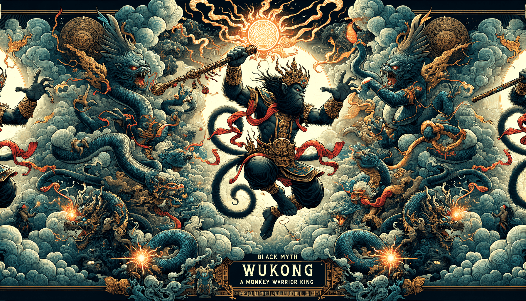 black myth wukong mythology art book